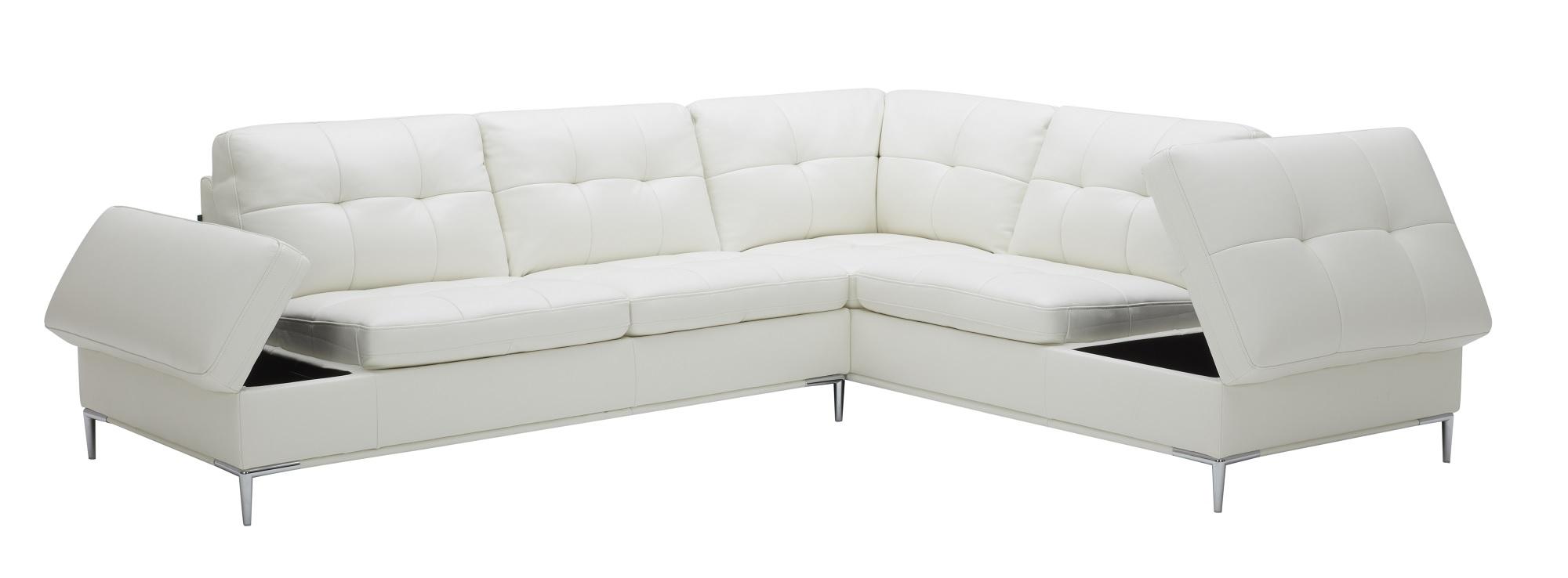 

                    
J&M Furniture Leonardo Sectional Sofa White Leather Purchase 
