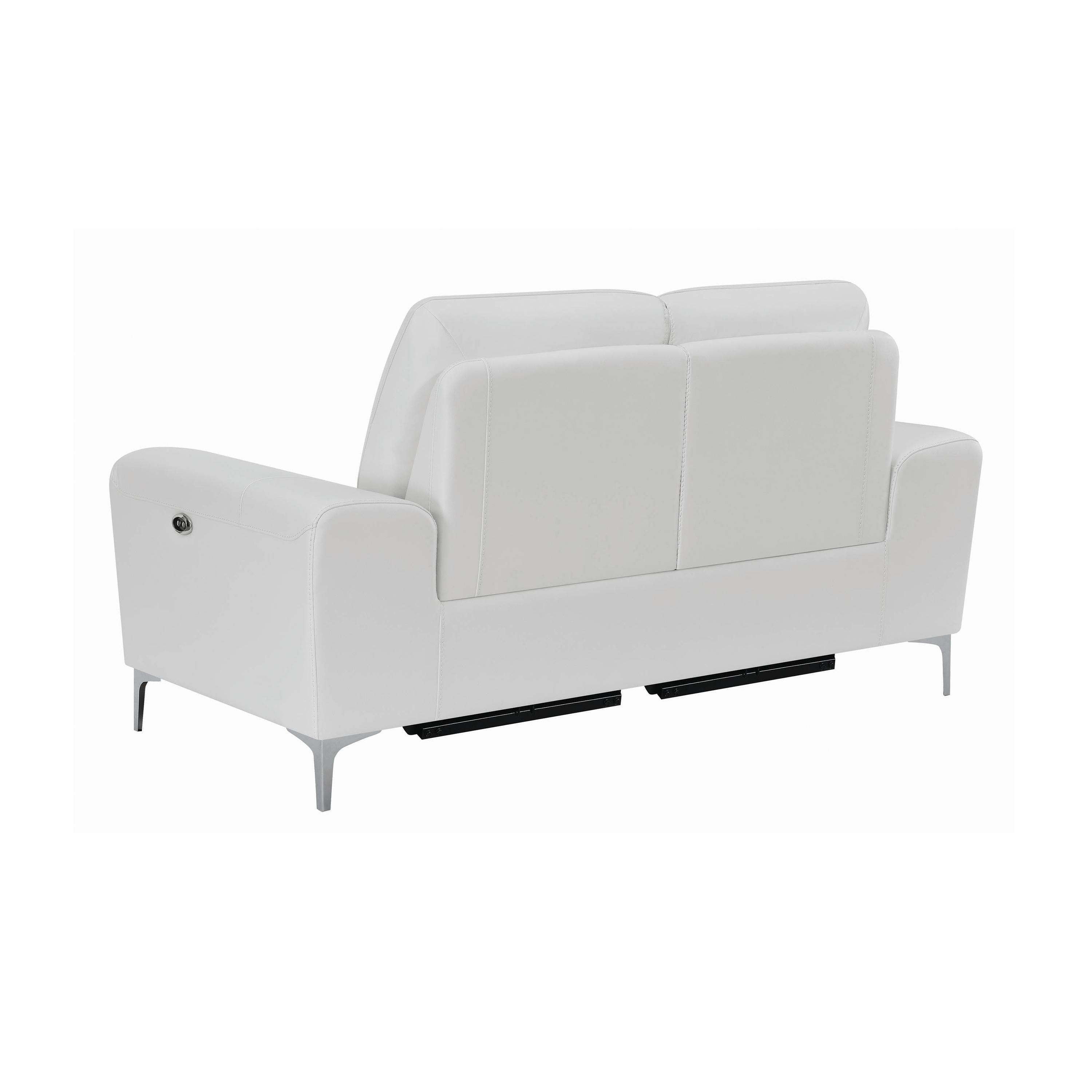 

                    
Buy Contemporary White Leather Power Sofa Set 2pcs Coaster 603394P-S2 Largo
