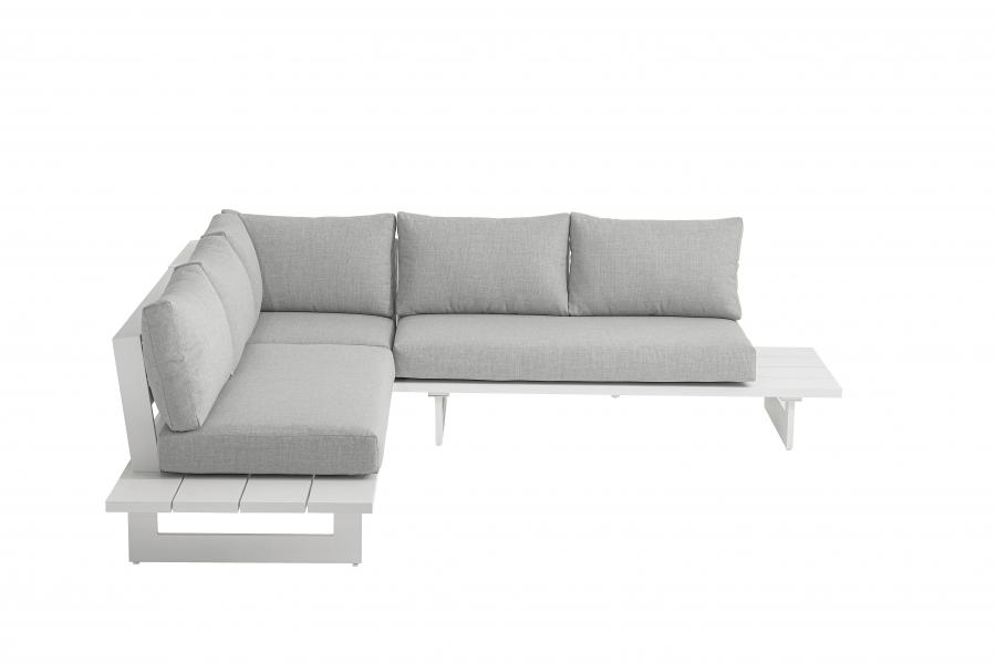 

                    
Meridian Furniture Maldives Patio Modular Sectional 337Grey-Sectional Patio Modular Sectional Light Grey/White Fabric Purchase 
