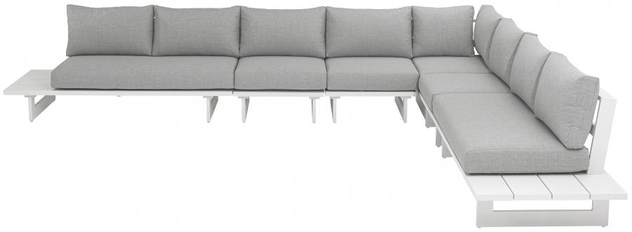 

                    
Buy Contemporary White/Light Grey Aluminium Patio Modular Sectional Sec3A Meridian Furniture Maldives 337Grey-Sec3A
