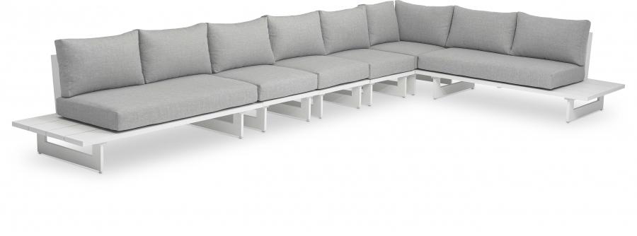 

                    
Meridian Furniture Maldives Patio Modular Sectional Sec3A 337Grey-Sec3A Patio Modular Sectional Light Grey/White Fabric Purchase 
