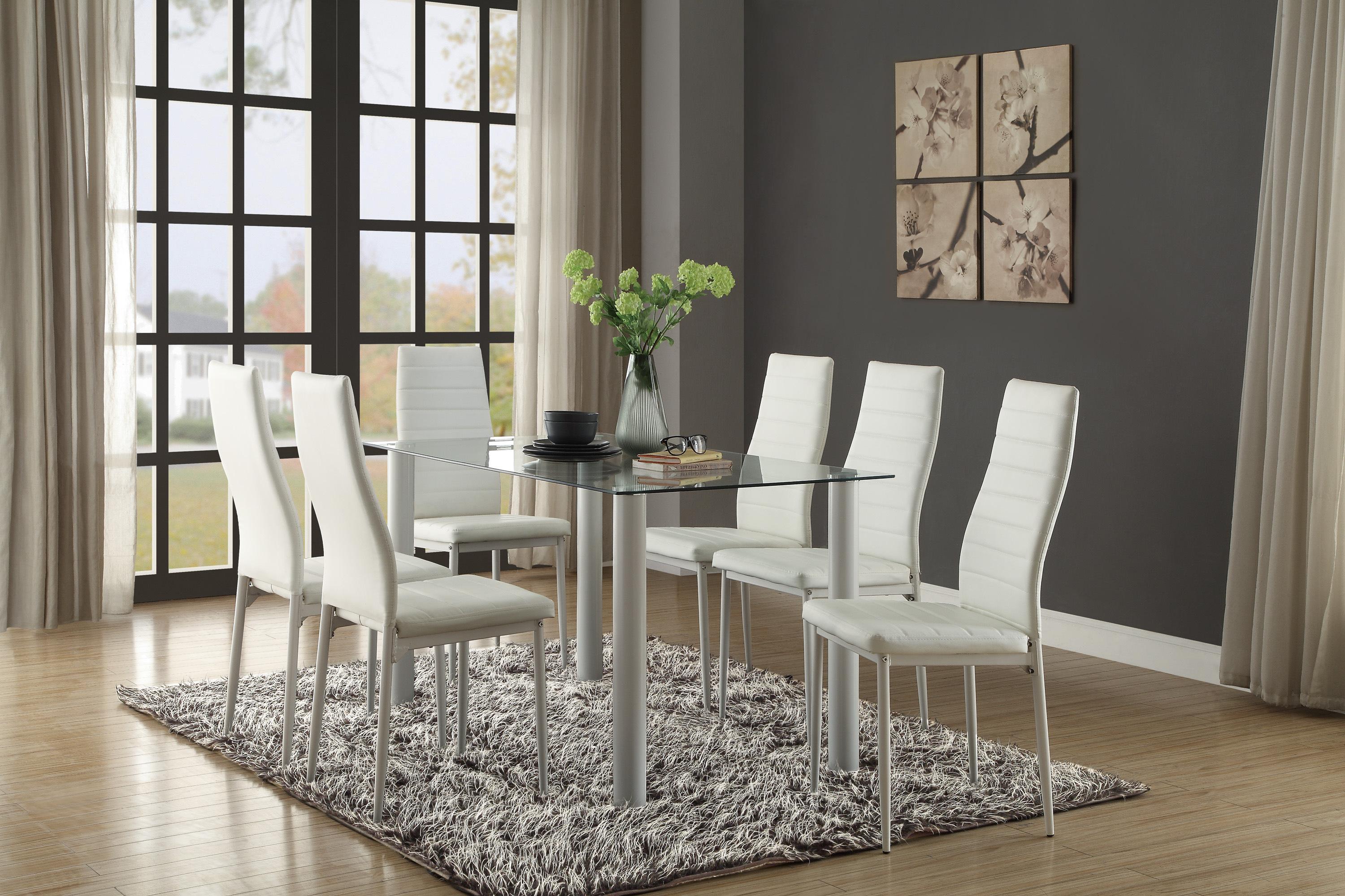 

                    
Homelegance 5538WS Florian Side Chair Set White Faux Leather Purchase 
