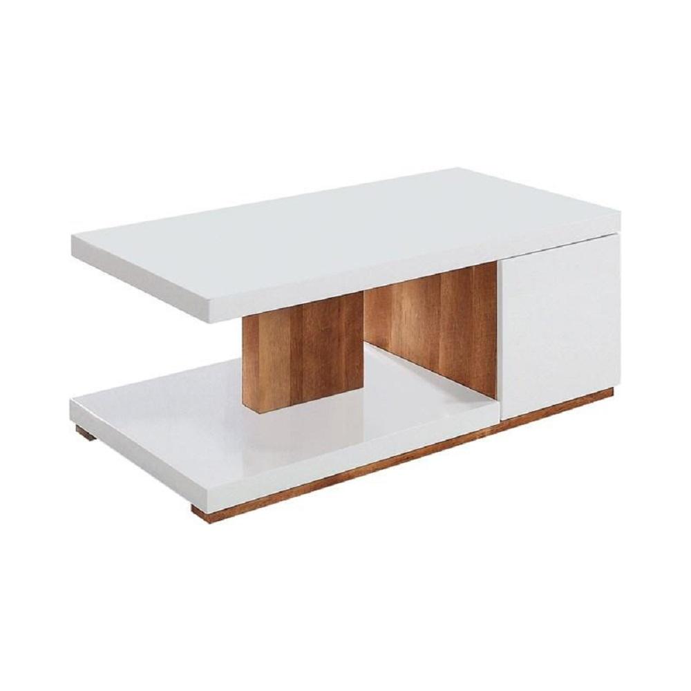 

    
Contemporary White & Natural Tone Solid Wood Coffee Table Set 3pcs Furniture of America Moa
