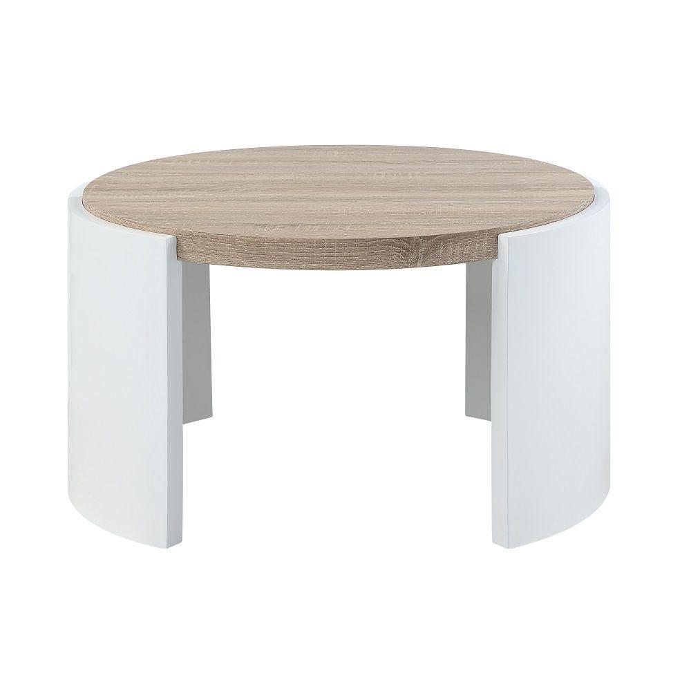 

    
Acme Furniture Zoma Coffee Table LV02414-CT Coffee Table Oak/White LV02414-CT
