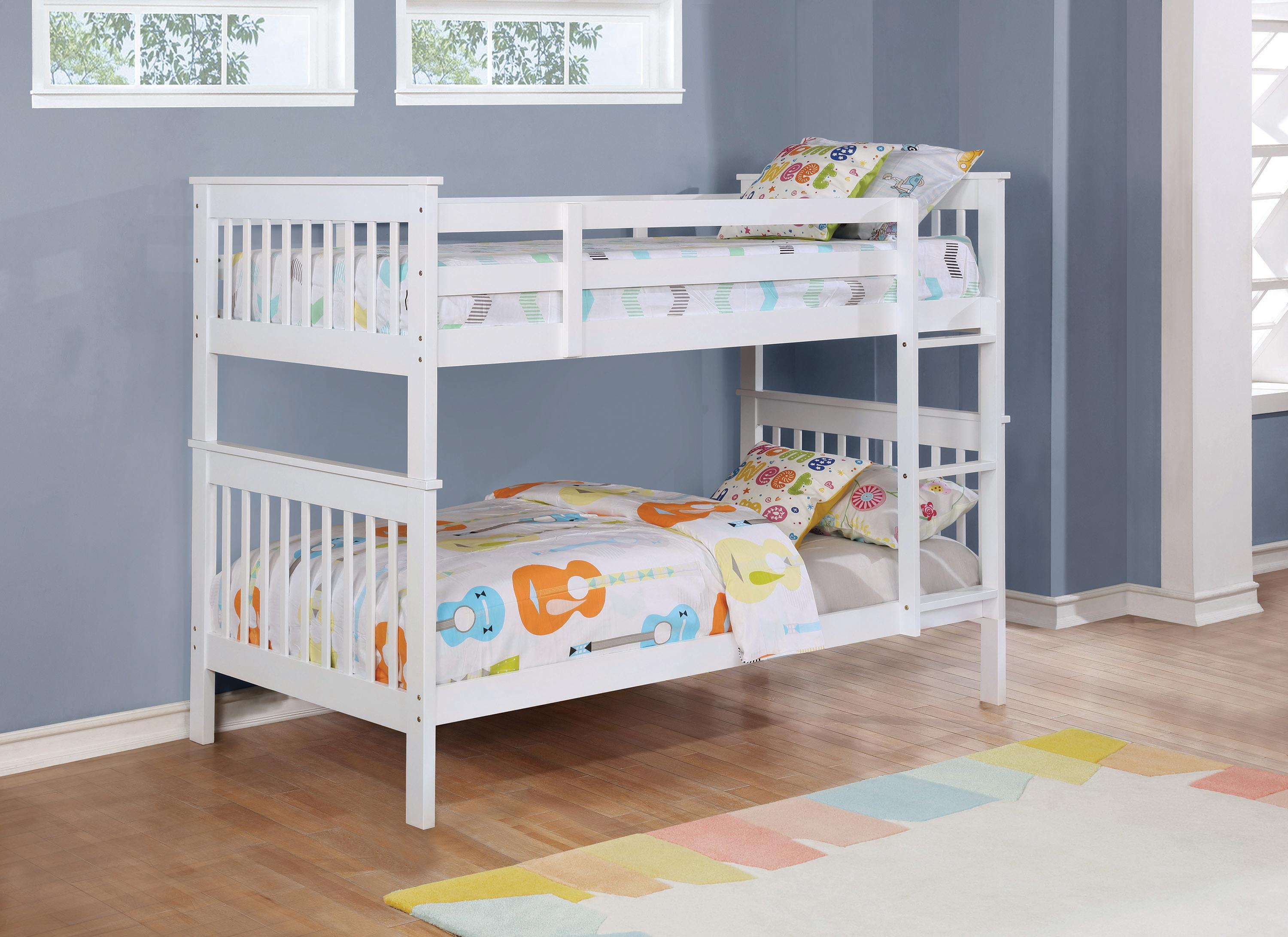 

                    
Coaster 460244N Chapman Bunk Bed White  Purchase 
