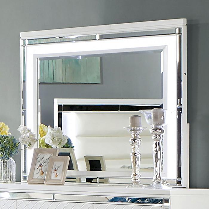 

        
Furniture of America Calandria Dresser With Mirror 2PCS CM7320WH-D-2PCS Dresser With Mirror White  65426542319498

