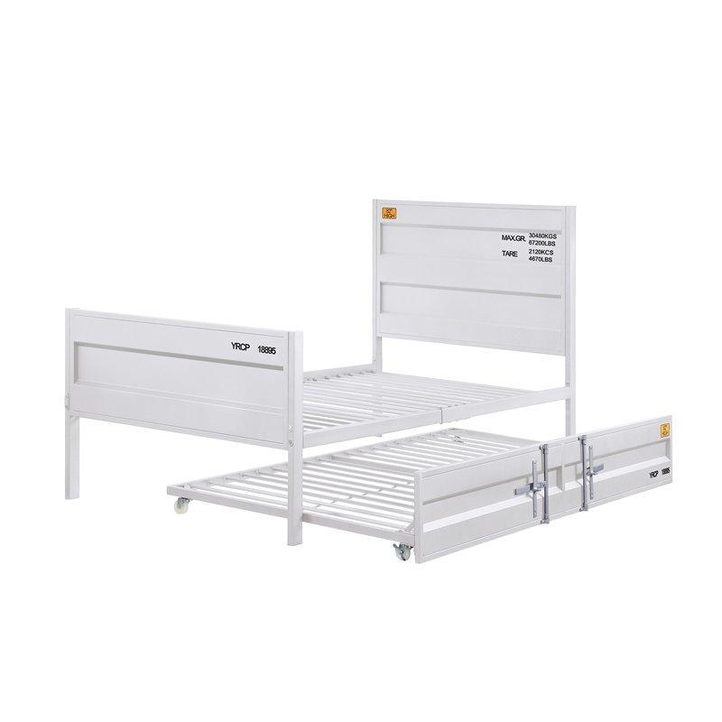 

    
Contemporary White Twin Size Trundle by Acme Cargo 37882
