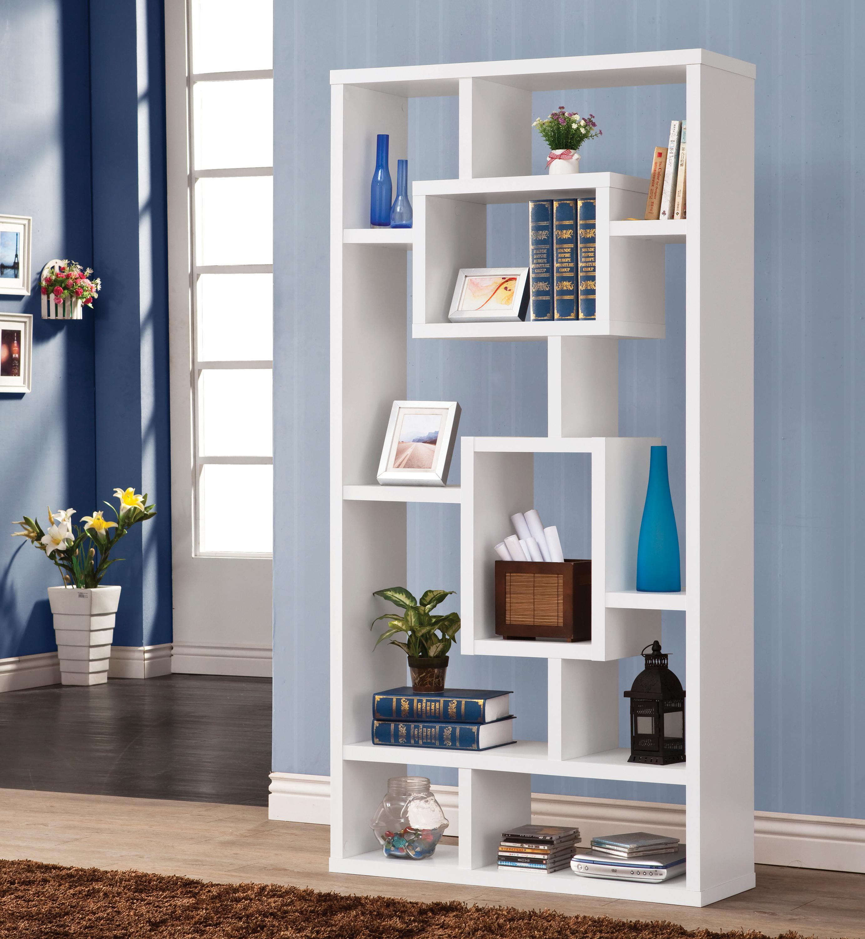 

                    
Coaster 800157 Howie Bookcase White  Purchase 
