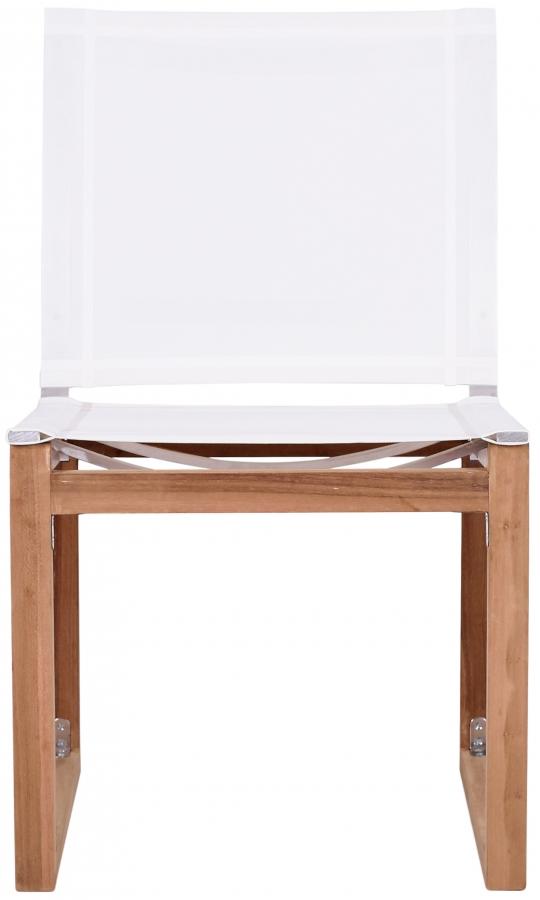 

    
 Shop  Contemporary White Wood Fabric Patio Dining Set 7PCS Meridian Furniture Tulum 353-TW-7PCS
