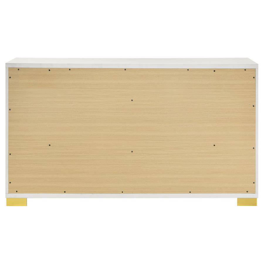 

    
222931F-6PCS Contemporary White Wood Full Panel Bedroom Set 6PCS Coaster Marceline 222931F
