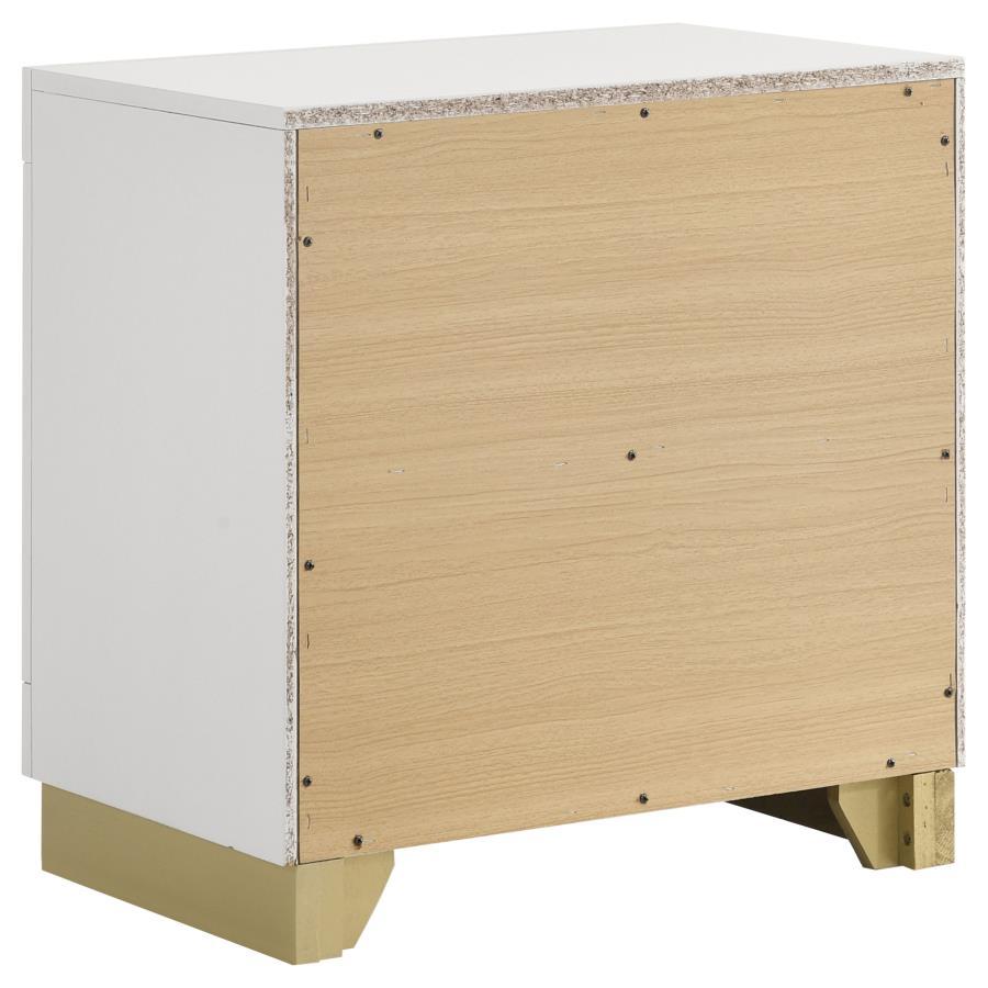 

    
224772-N Contemporary White Wood Nightstand Coaster Caraway 224772
