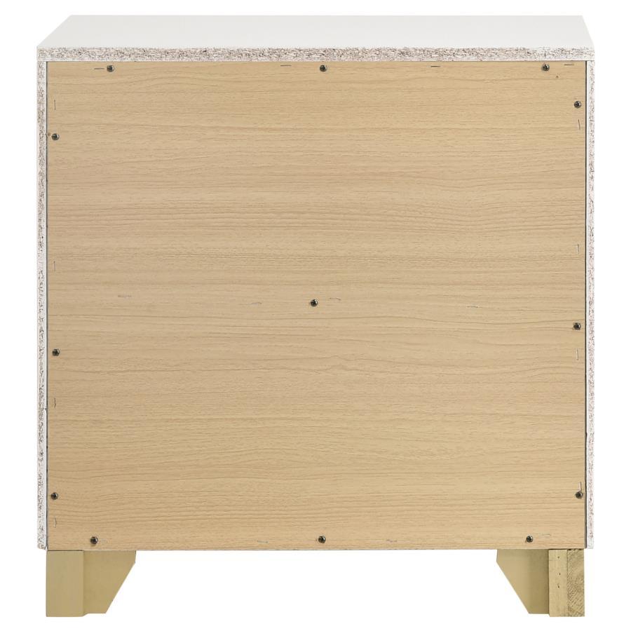 

    
 Order  Contemporary White Wood Nightstand Coaster Caraway 224772
