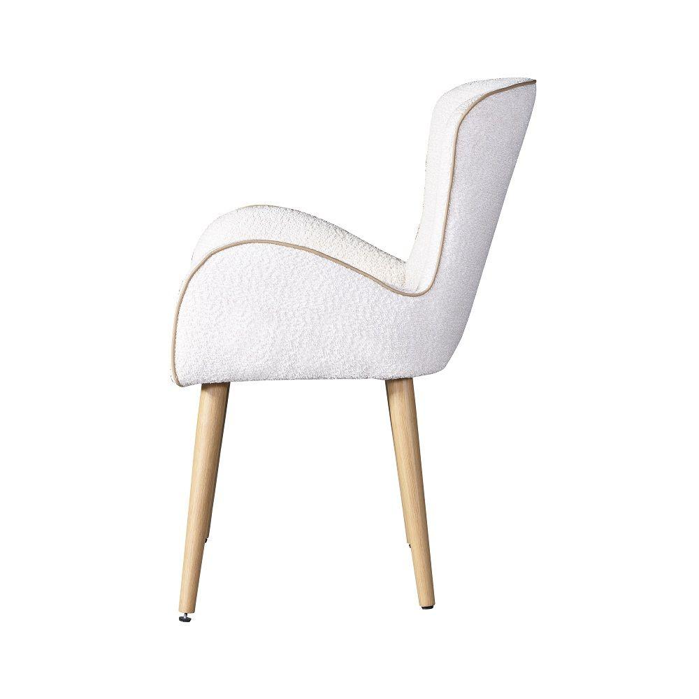 

    
Acme Furniture Qwin Side Chair Set 2PCS DN02876-2PCS Side Chair Set Oak/White DN02876-2PCS
