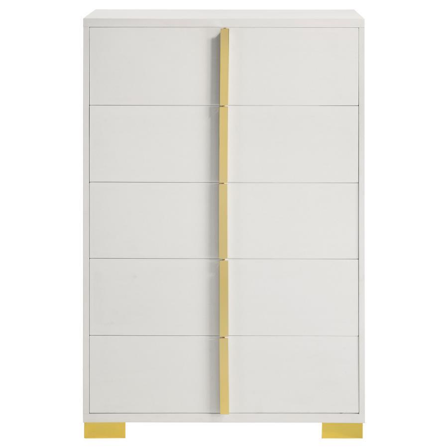 

    
 Photo  Contemporary White Wood Twin Panel Bedroom Set 6PCS Coaster Marceline 222931T
