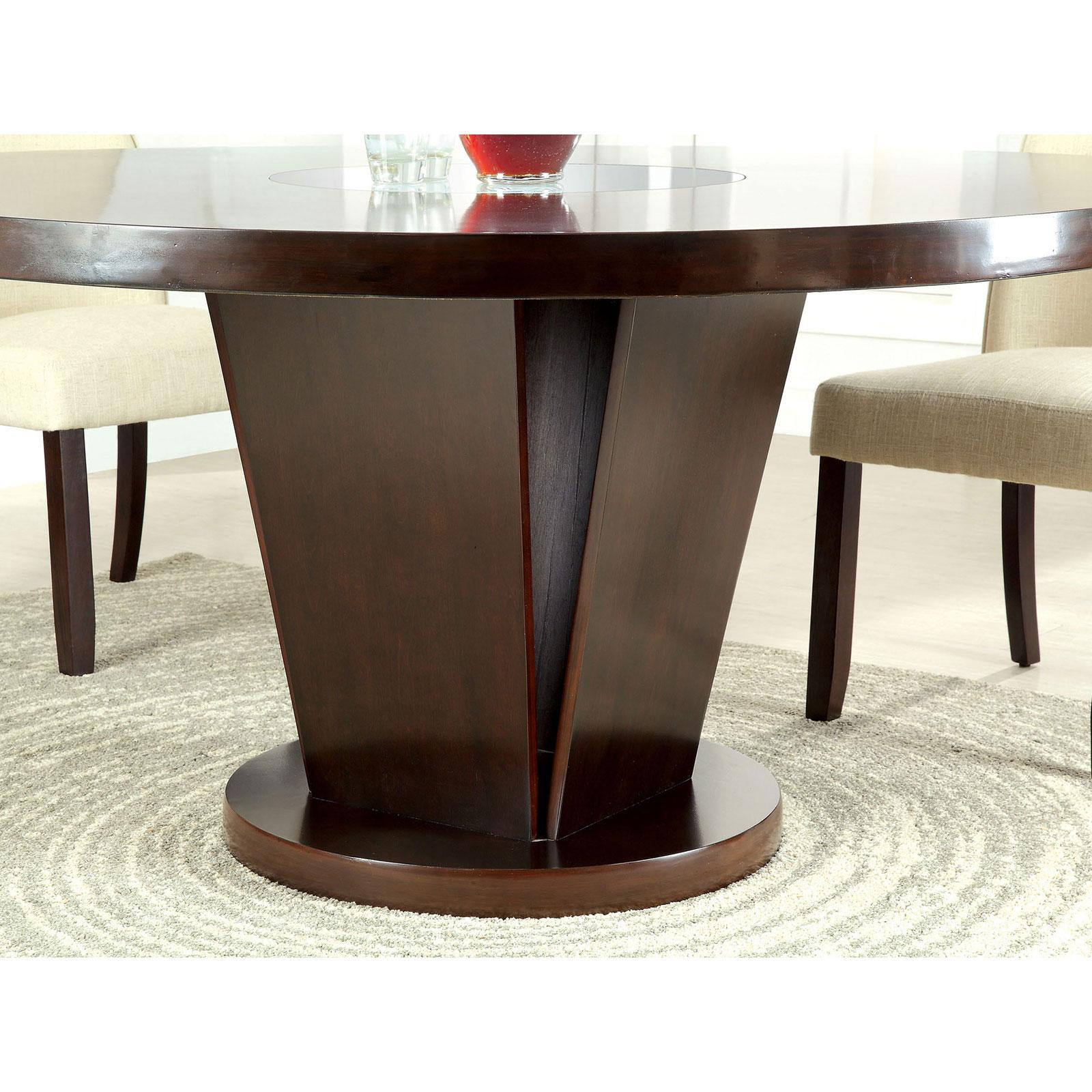 

                    
Furniture of America CIMMA CM3556T Dining Table Espresso Mirror Purchase 
