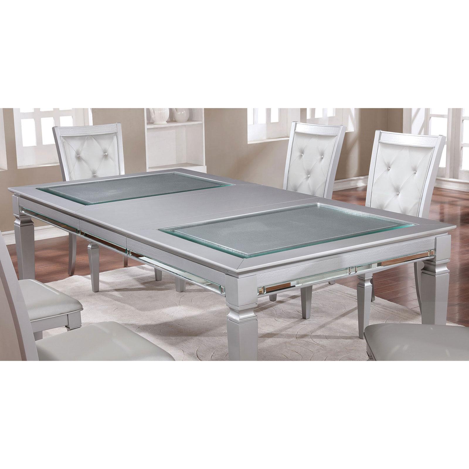 

    
Furniture of America ALENA CM3452T Dining Table White CM3452T
