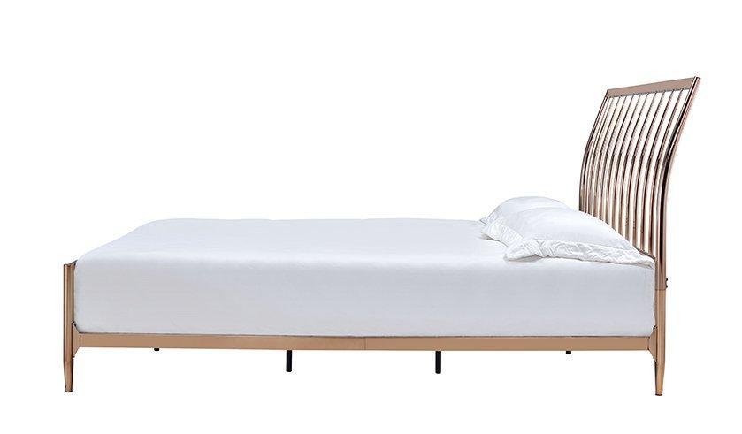 

    
Modern Copper Queen Bed Metal by Acme Marianne 22690Q
