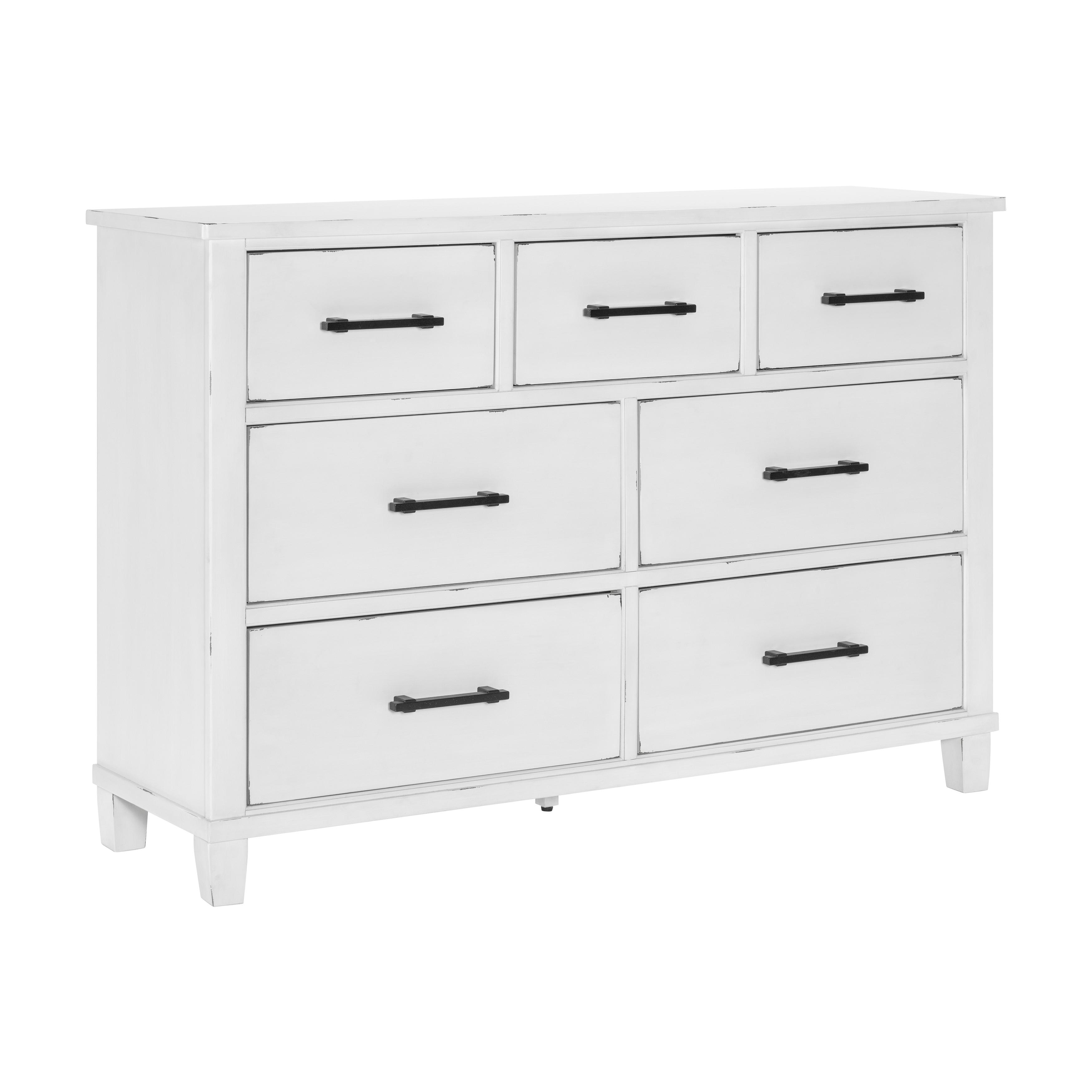 

                    
Homelegance Laurelville Collection Dresser With Mirror 1447-5-D-2PCS Dresser With Mirror Antique White  Purchase 

