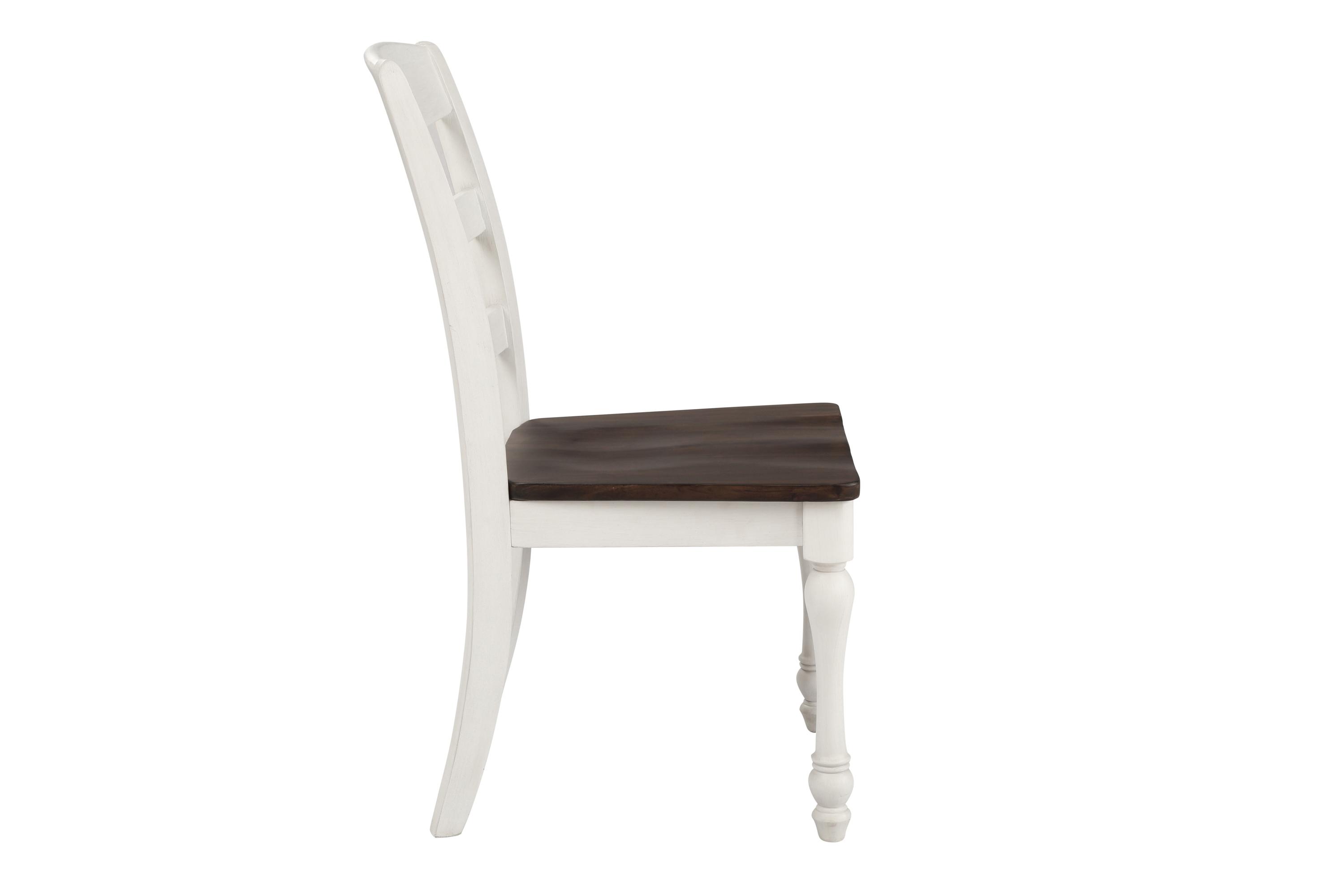

    
Coaster 110382 Madelyn Side Chair Set Cocoa/White 110382
