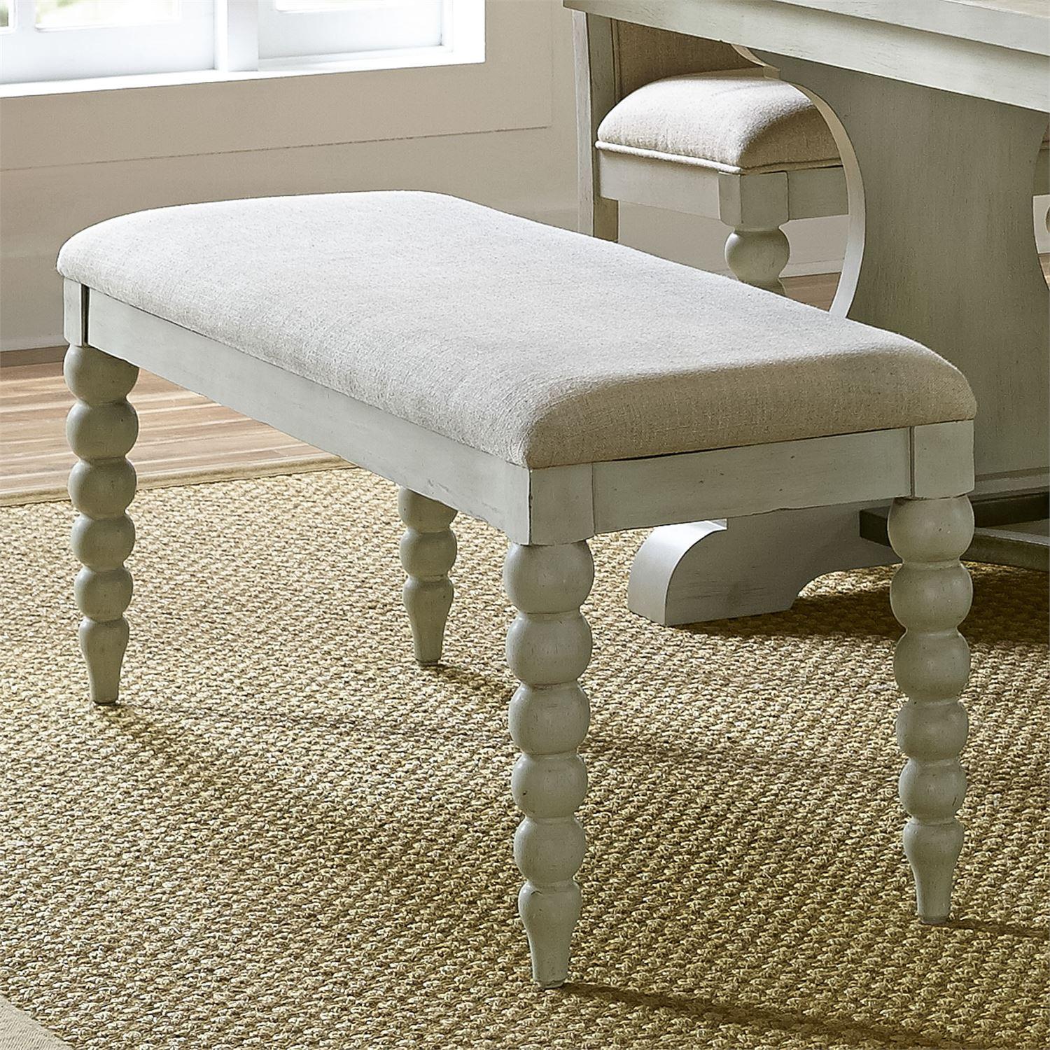 

    
Cottage Gray Wood Bench Harbor View III (731-DR) Liberty Furniture
