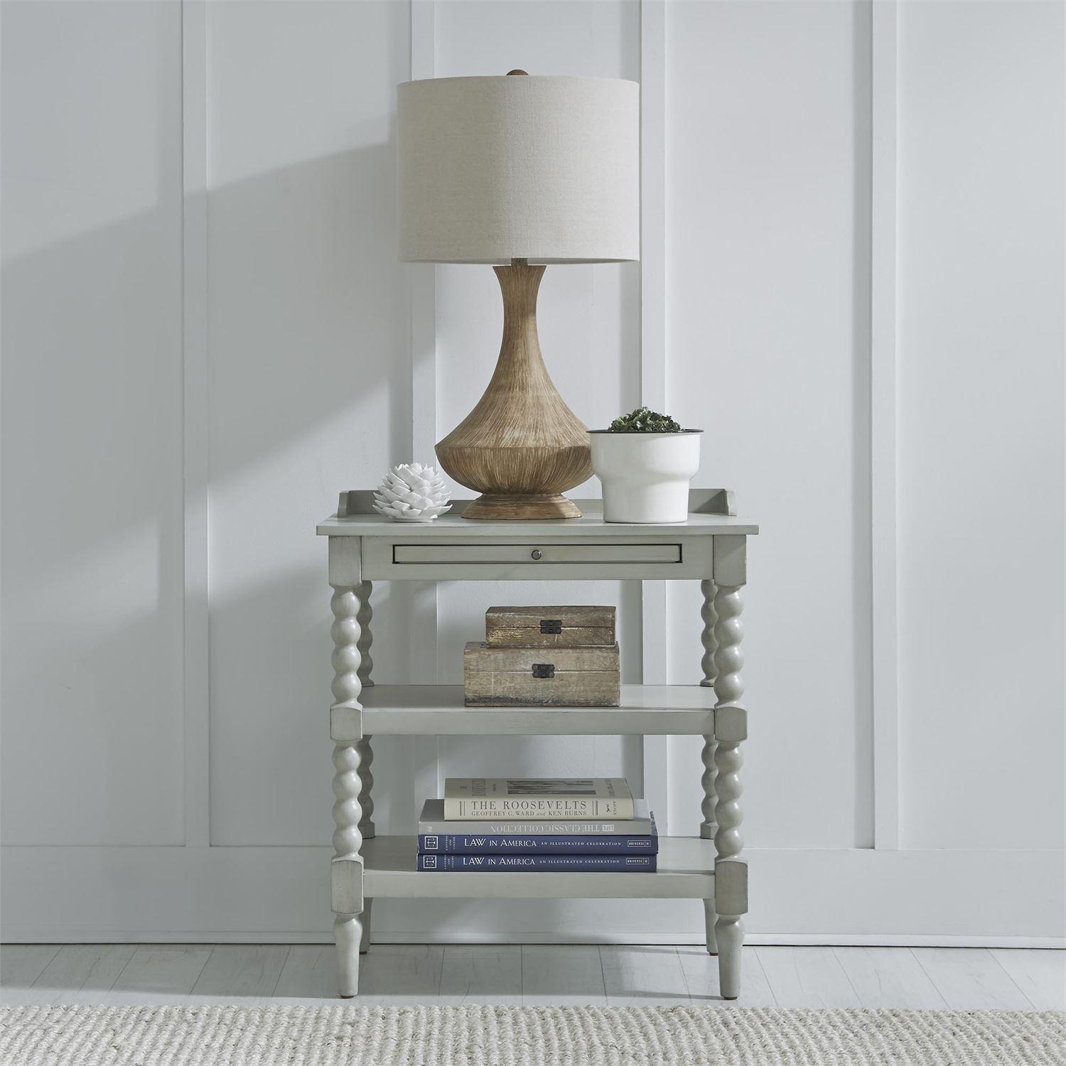 

    
Cottage Gray Wood Nightstand 731-BR62 Liberty Furniture
