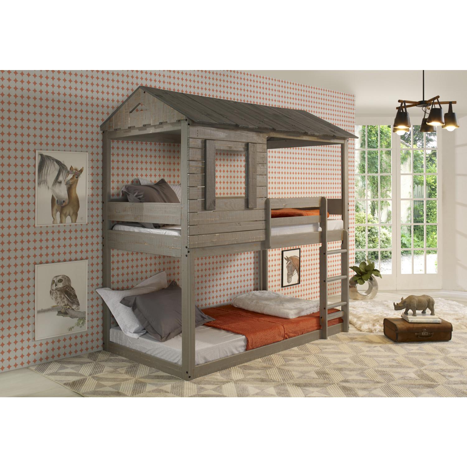 

    
Acme Furniture Darlene Twin/Twin Bunk Bed Gray 38140
