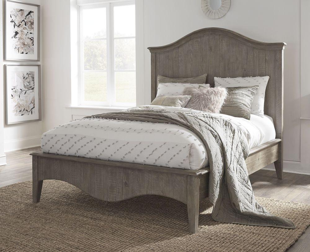 

    
Cottage Style Camel Platform King Bedroom Set 5Pcs w/Chest ELLA by Modus Furniture
