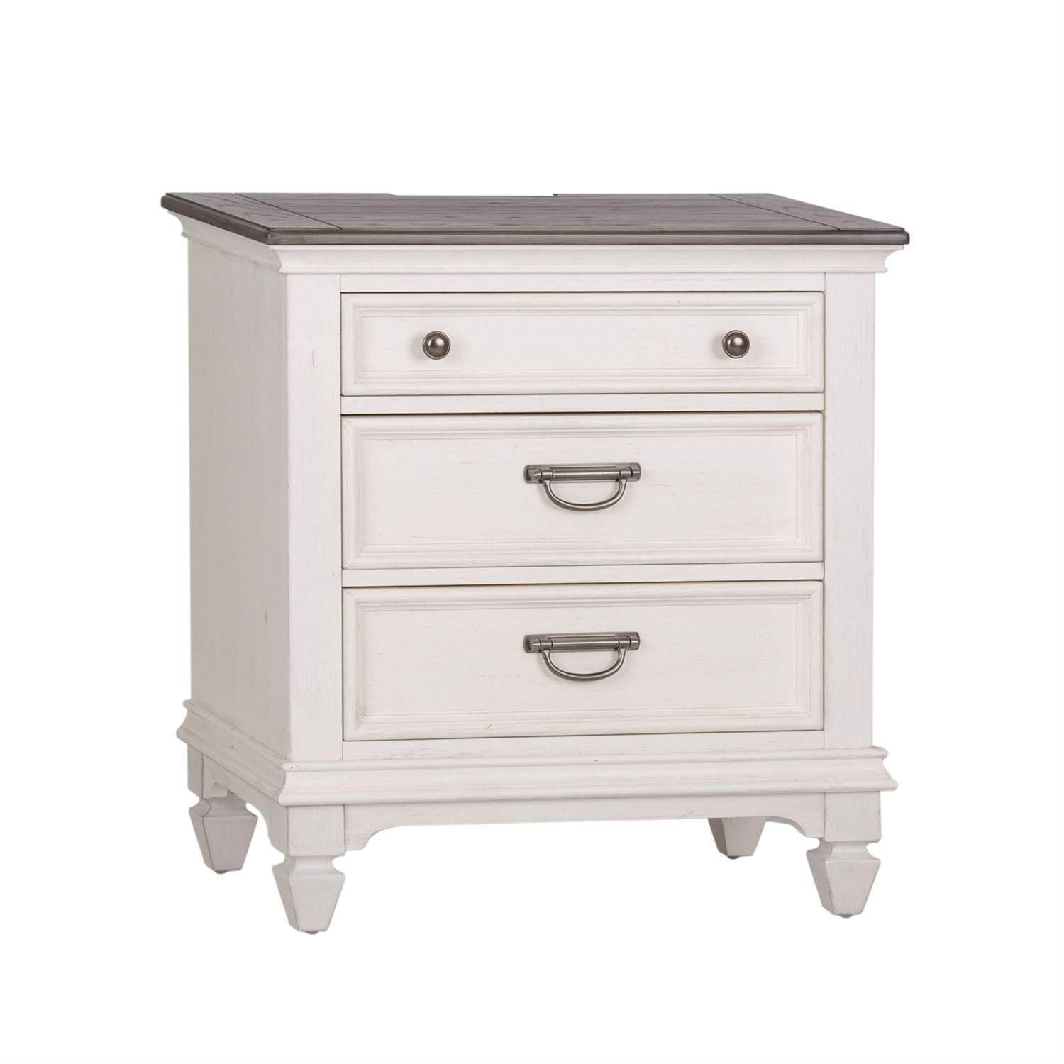 

    
Liberty Furniture Allyson Park  (417-BR) Nightstand Nightstand White 417-BR61
