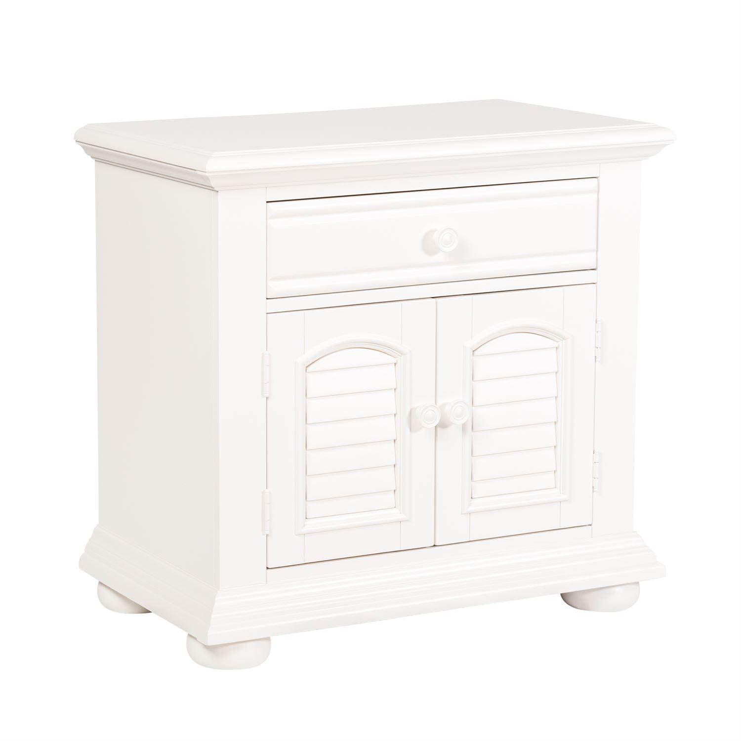 

                    
Liberty Furniture Summer House I  (607-BR) Nightstand Nightstand Set White  Purchase 
