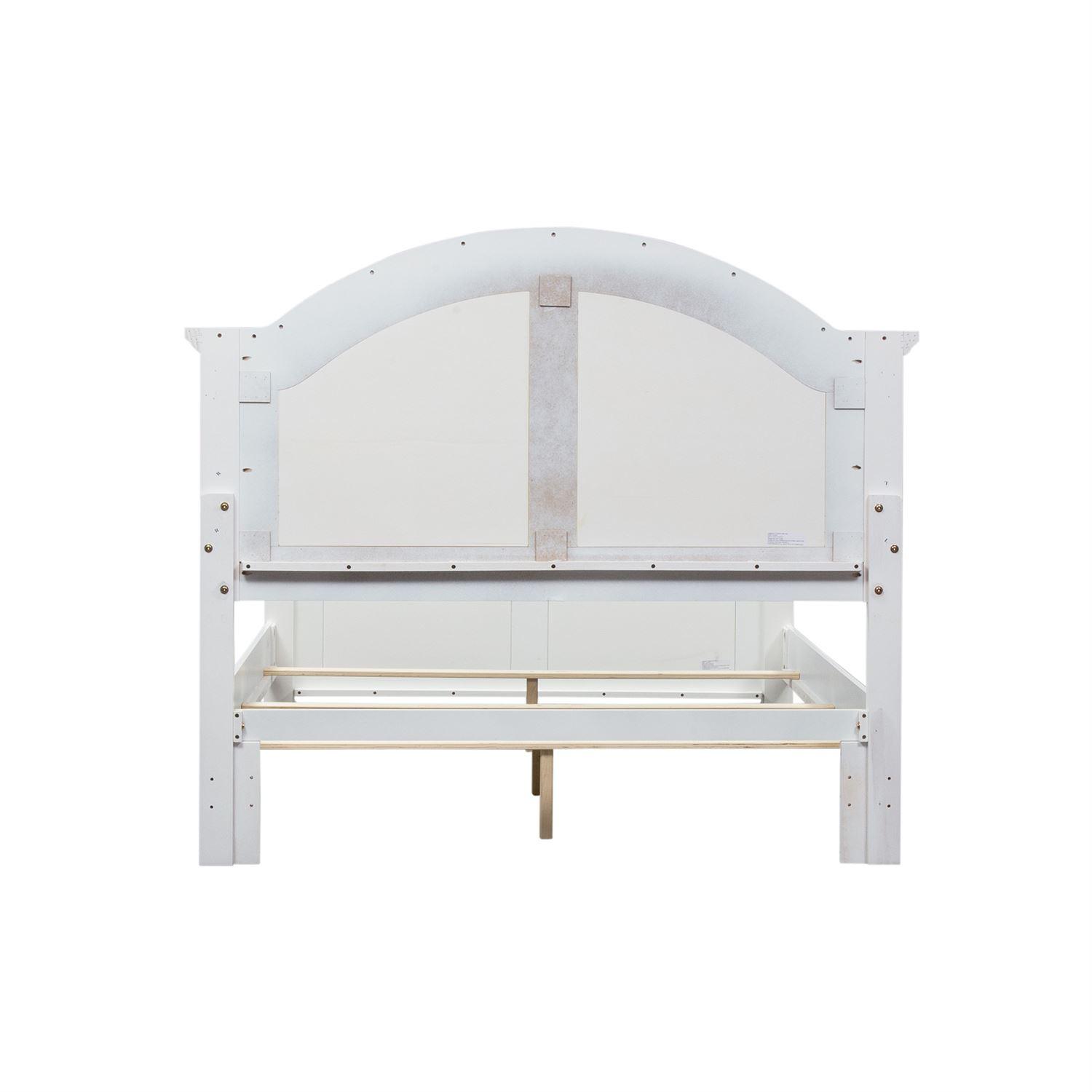 

    
607-BR-QPB Cottage White Wood Queen Panel Bed Summer House I (607-BR) Liberty Furniture

