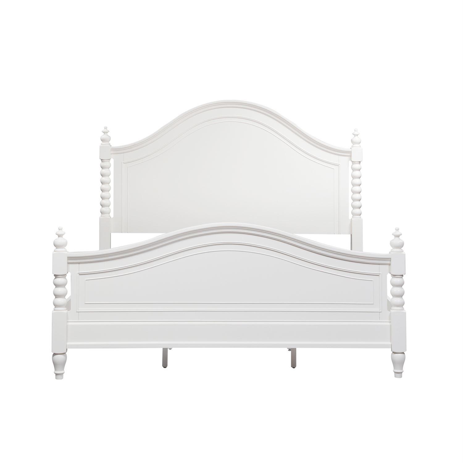 

    
Cottage White Wood Queen Poster Bed Harbor View II (631-BR) Liberty Furniture
