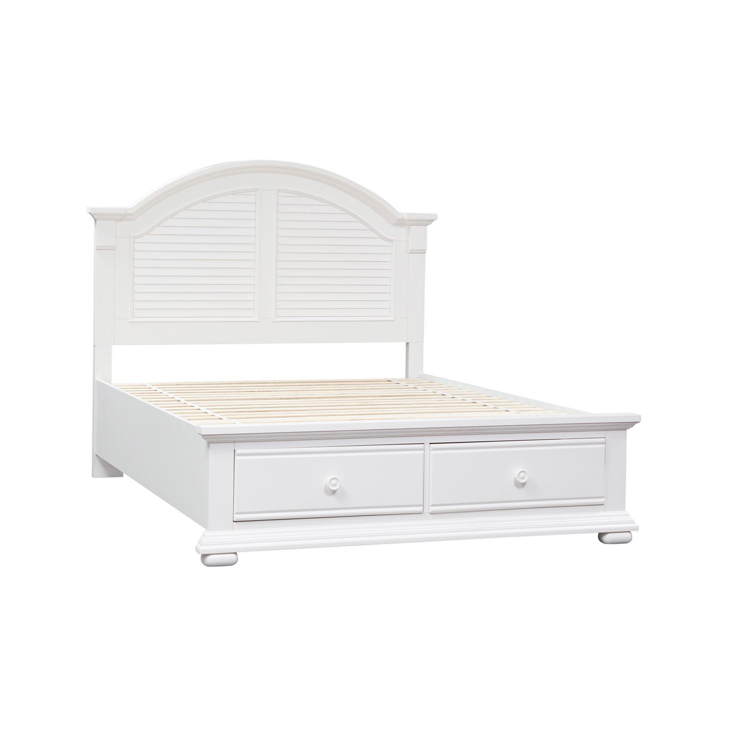 

    
Liberty Furniture Summer House I  (607-BR) Storage Bed Storage Bed White 607-BR-QSB
