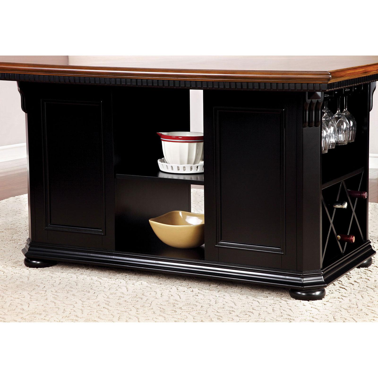 

                    
Furniture of America CM3199BC-PT Sabrina Counter Height Table Black  Purchase 
