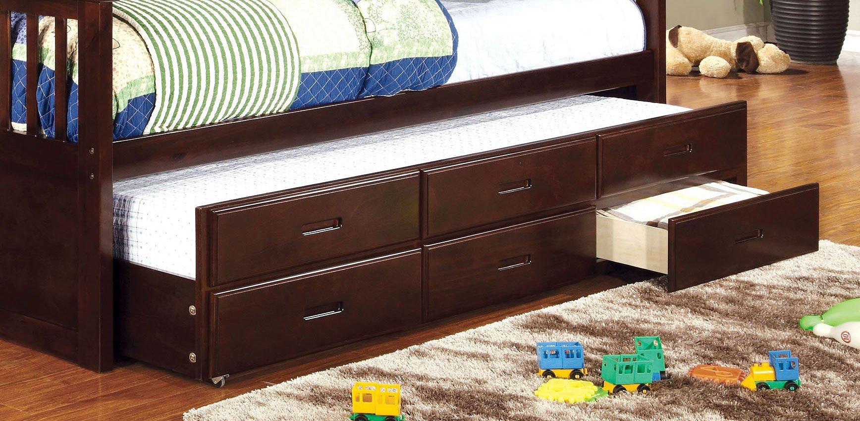 

    
Furniture of America UNIVERSITY CM-BK458Q-EXP Bunk Bed Brown CM-BK458Q-EXP-BED
