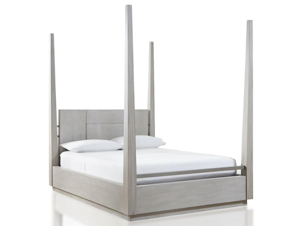 

    
Cotton Grey Finish CAL King POSTER Bed DESTINATION by Modus Furniture
