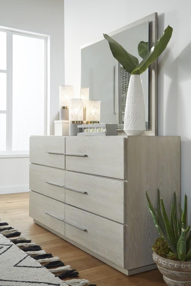 

                    
Modus Furniture DESTINATION Dresser With Mirror Gray  Purchase 
