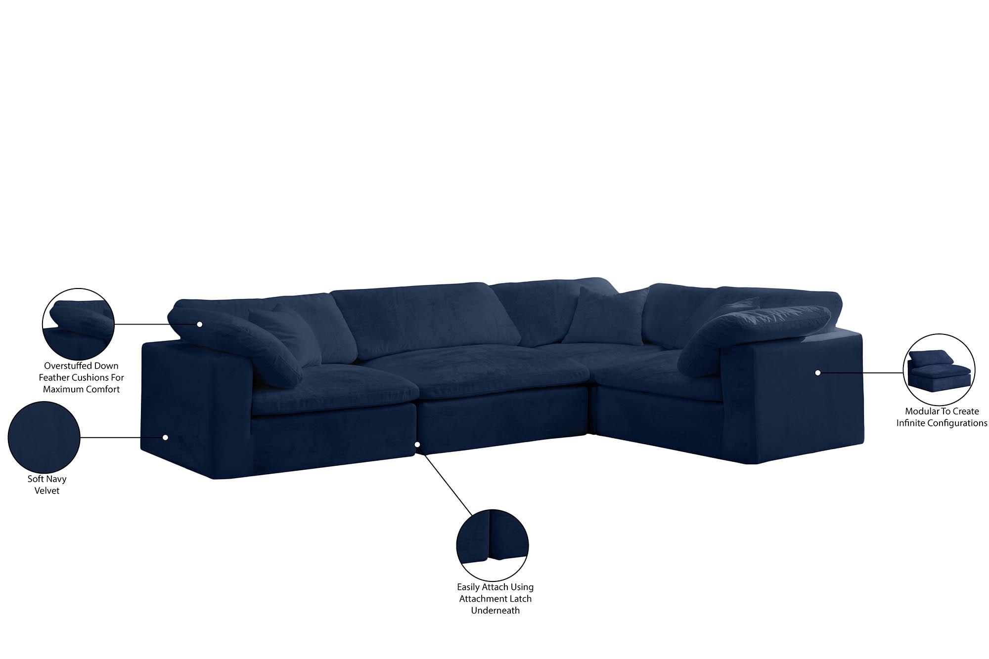 

        
Meridian Furniture 634Navy-Sec4C Modular Sectional Navy Fabric 094308319766
