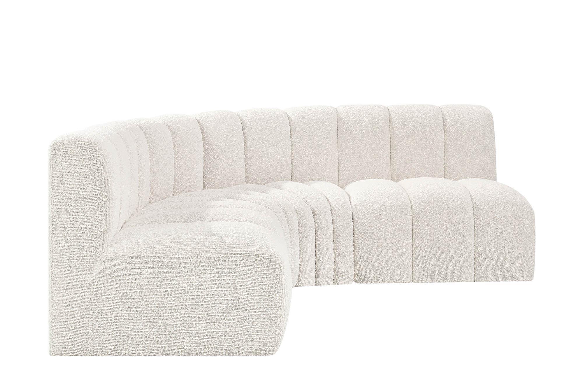 

    
102Cream-S4B Meridian Furniture Modular Sectional Sofa
