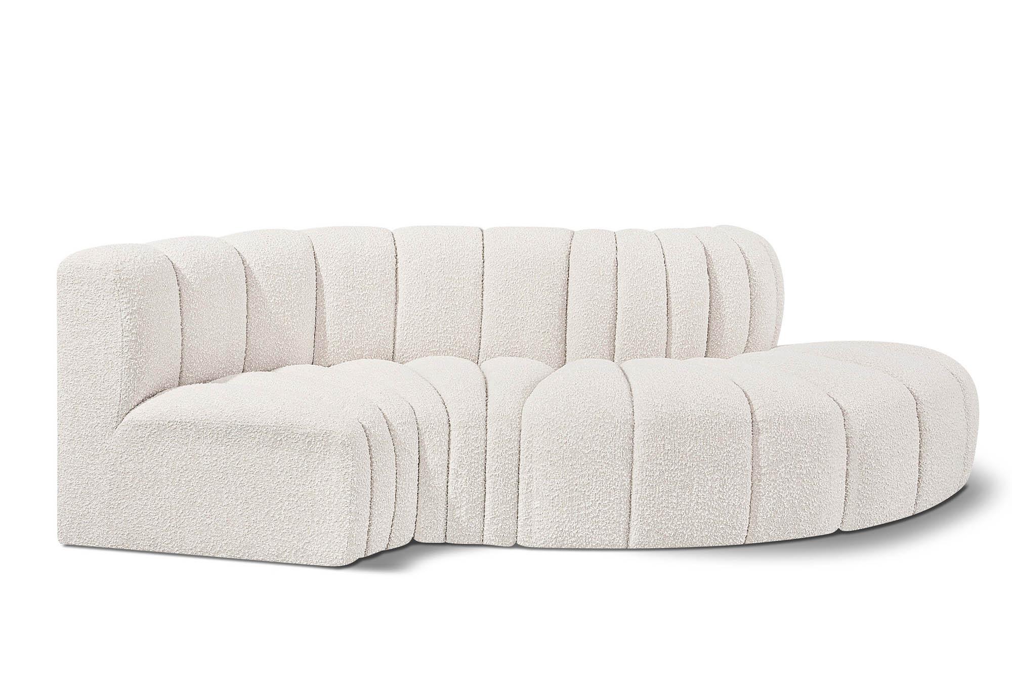 Contemporary, Modern Modular Sectional Sofa ARC 102Cream-S4D 102Cream-S4D in Cream 
