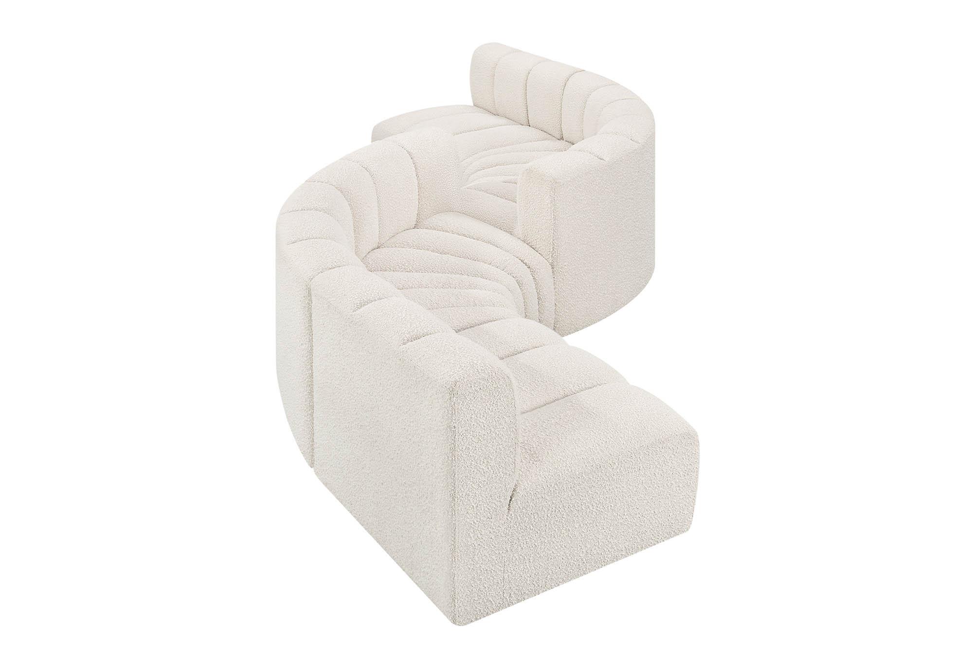 

    
Meridian Furniture ARC 102Cream-S6D Modular Sectional Sofa Cream 102Cream-S6D
