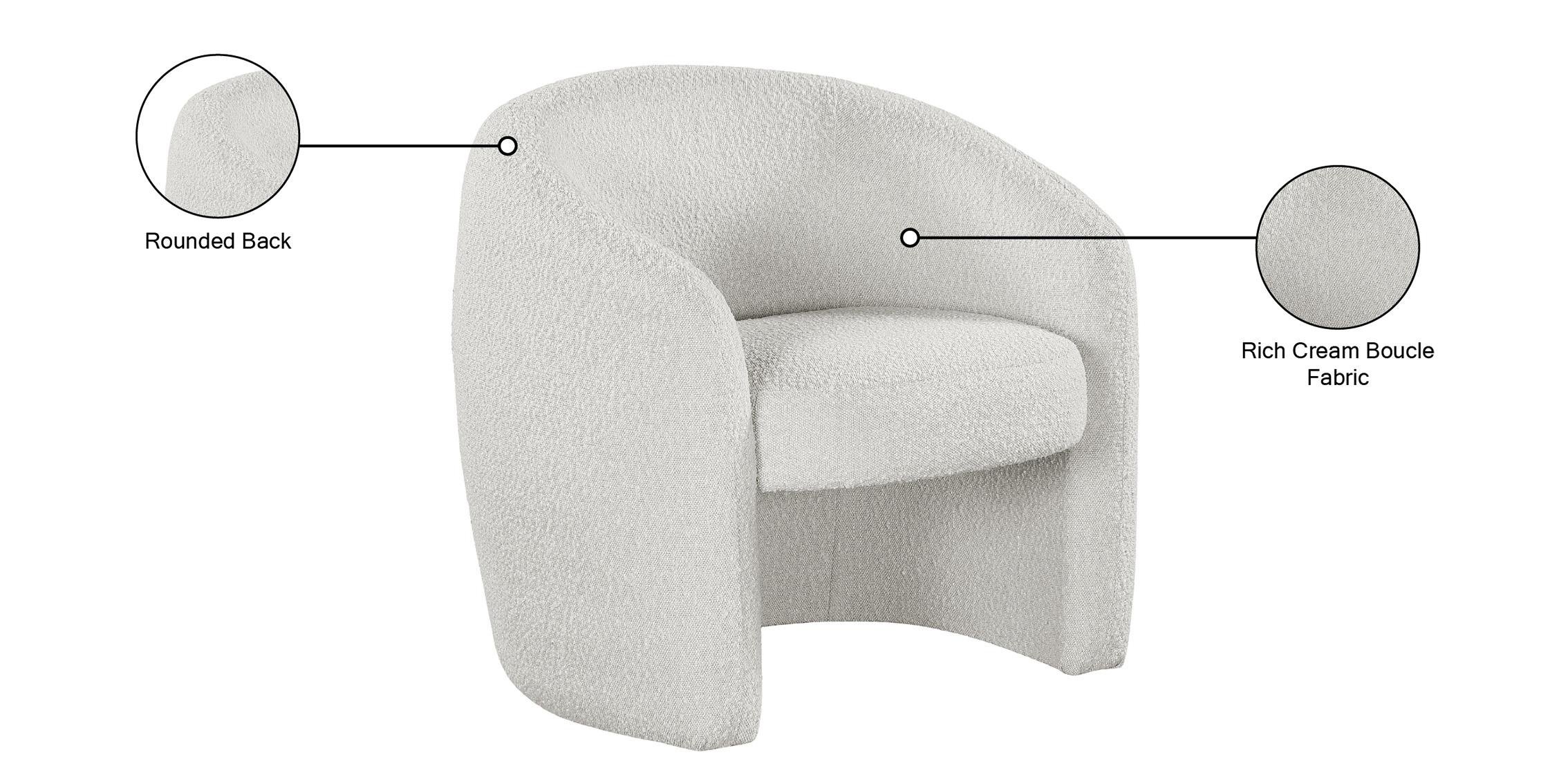 

    
543Cream Meridian Furniture Accent Chair
