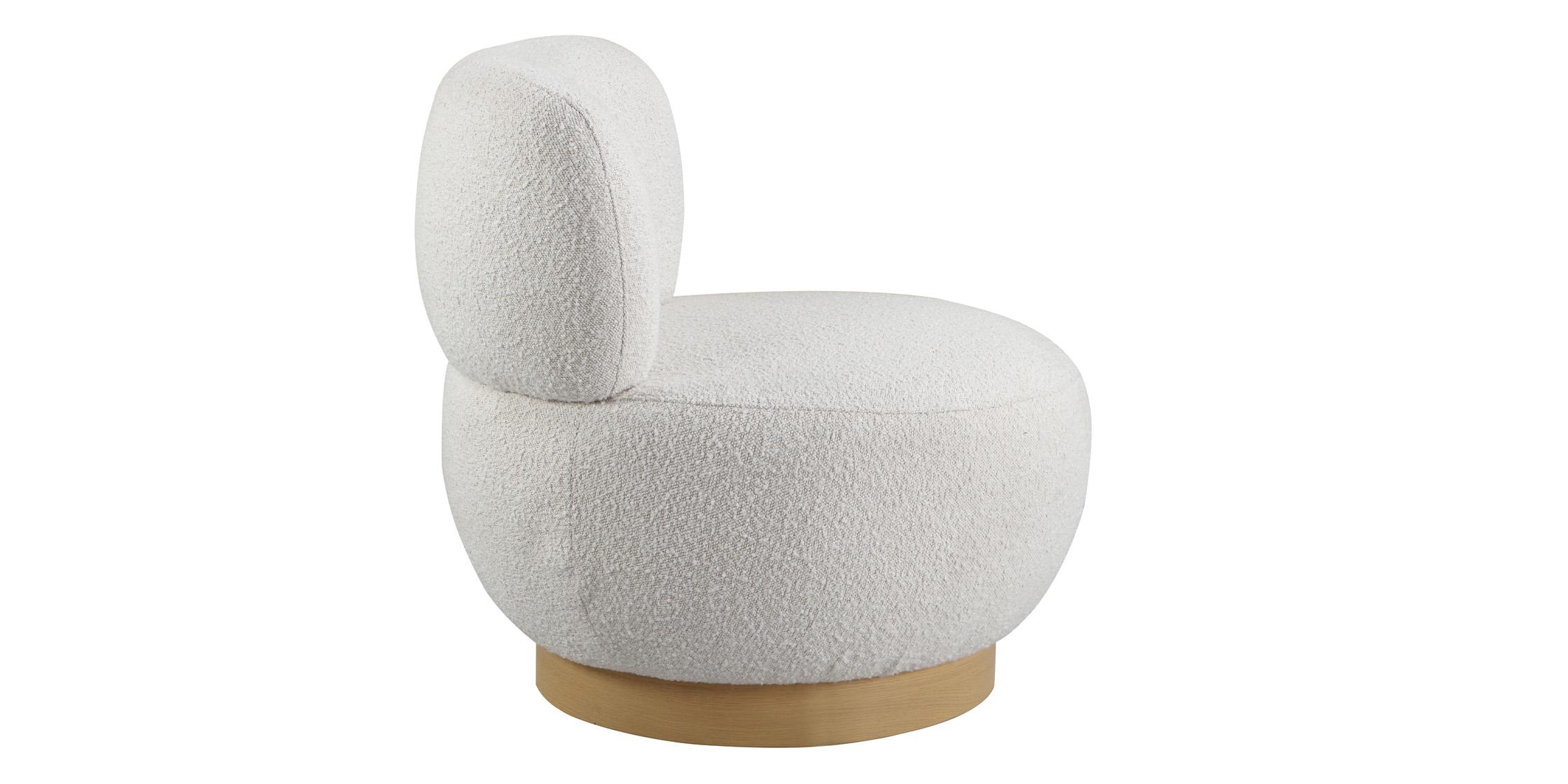 

        
Meridian Furniture CALAIS 556Cream Accent Chair Cream Boucle Fabric 094308273969

