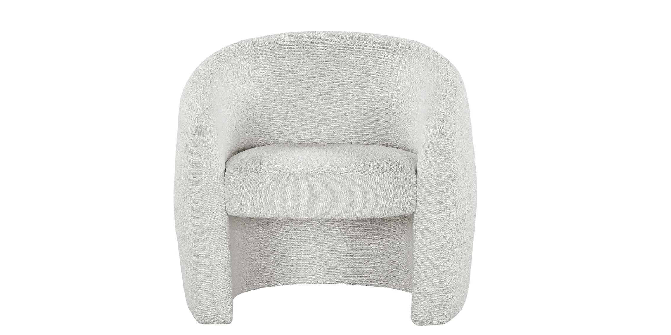 

    
543Cream-Set-2 Cream Boucle Fabric Accent Chair Set 2Pcs ACADIA 543Cream Meridian Contemporary
