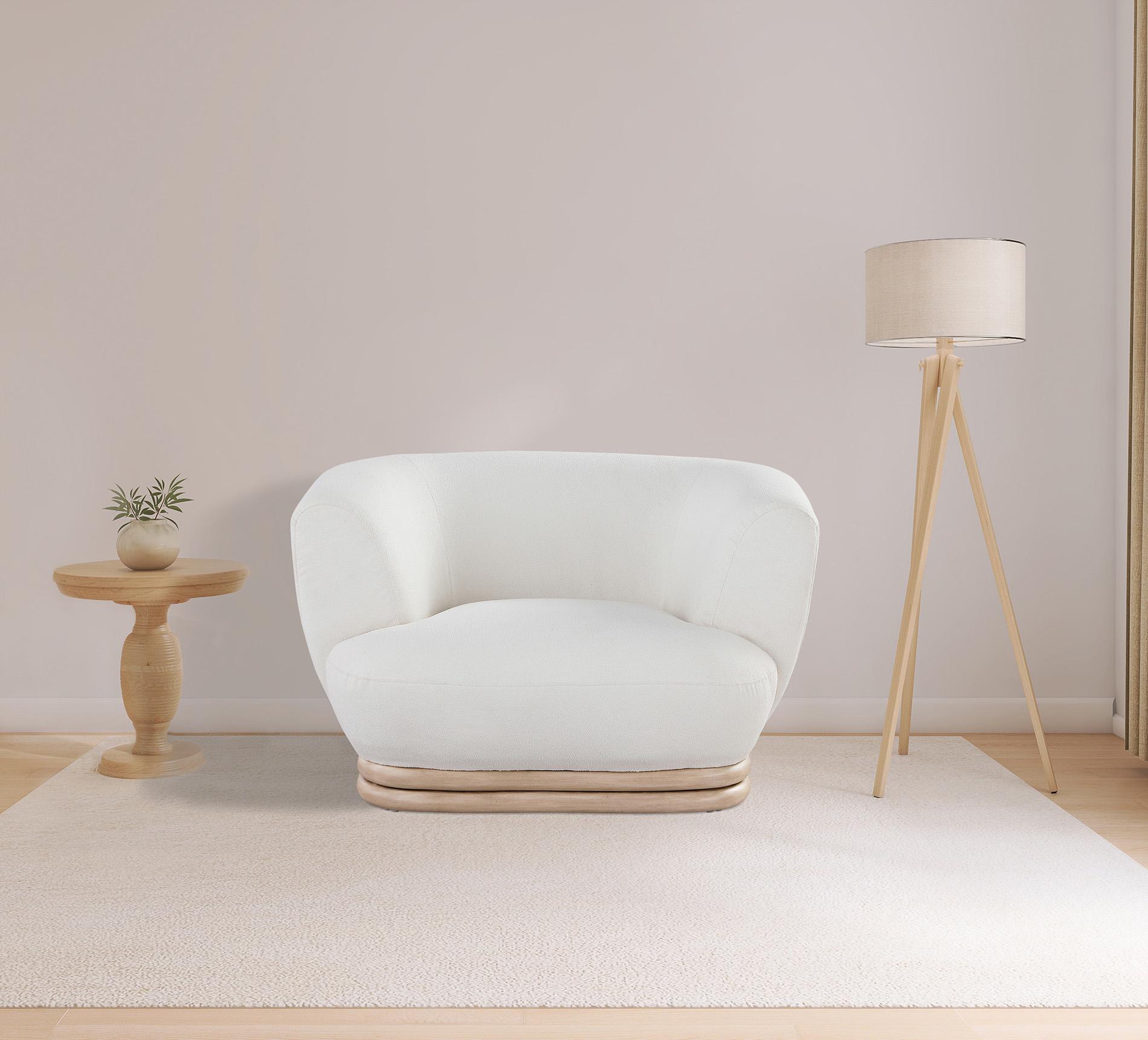 

    
Cream Boucle Fabric Arm Chair KIPTON 648Cream-C Meridian Mid-Century Modern
