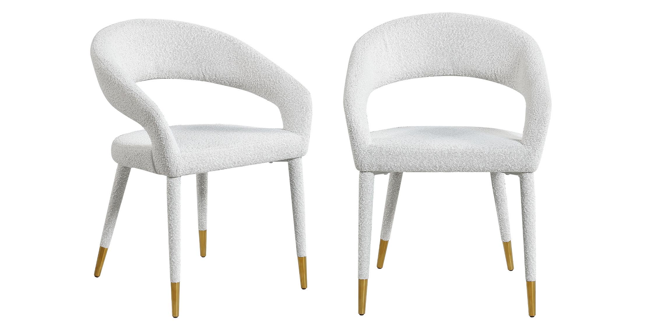 

    
Meridian Furniture DESTINY 539Cream-C Dining Chair Set Cream/Gold 539Cream-C-Set-2
