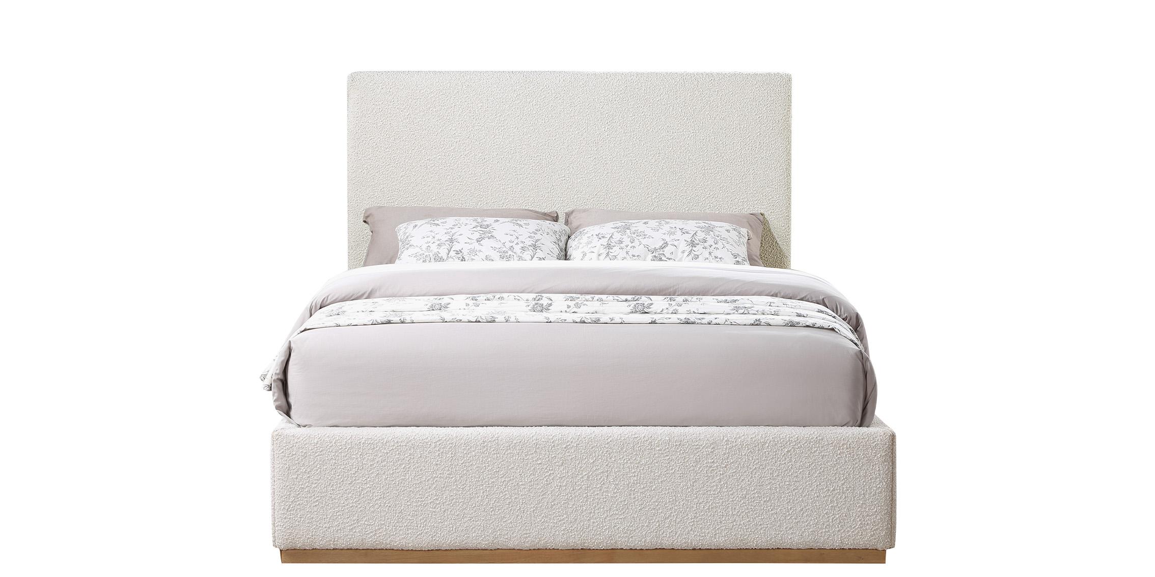 

        
Meridian Furniture MONACO MonacoCream-F Platform Bed Cream Boucle Fabric 94308271132
