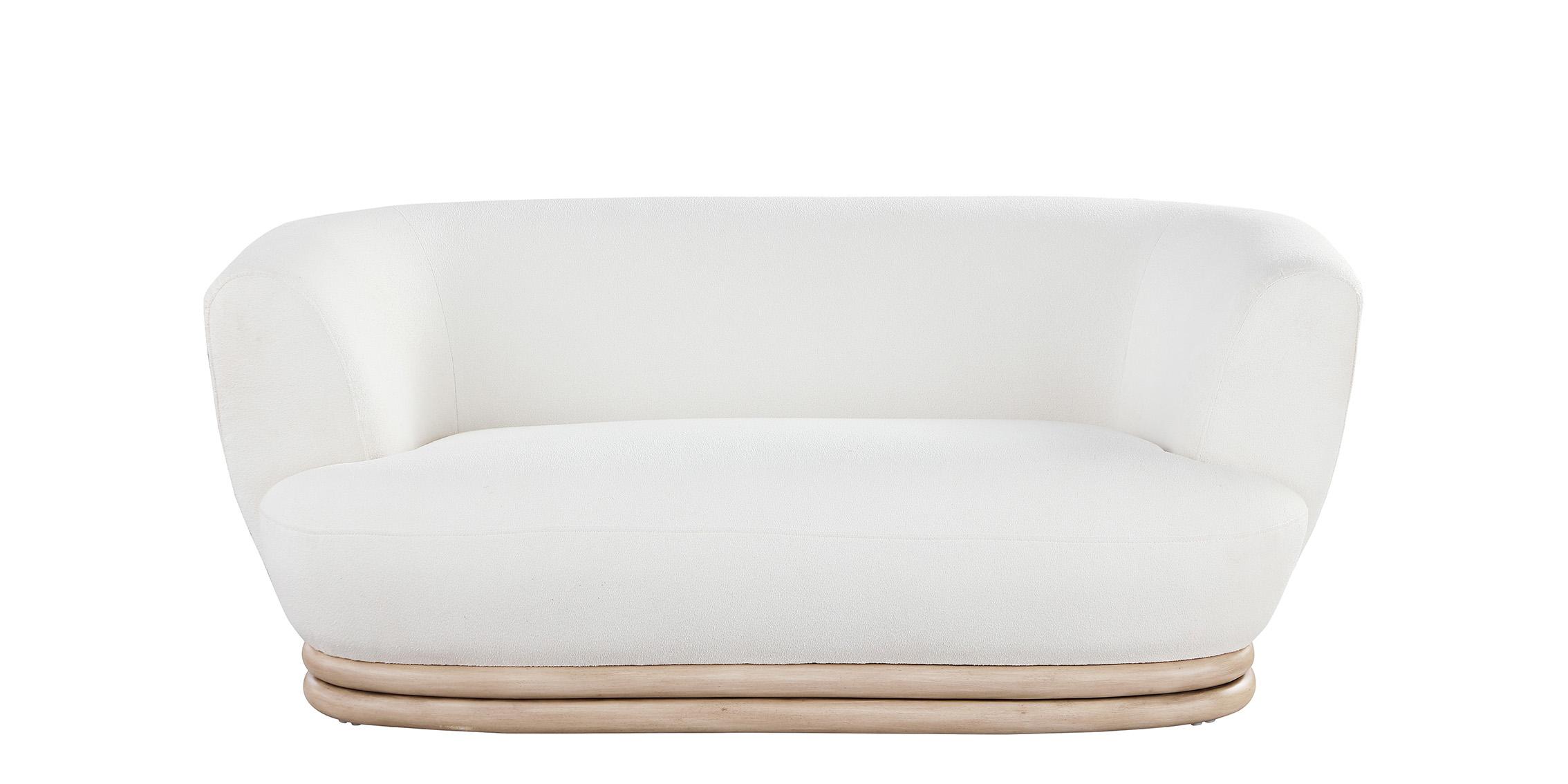 

    
 Order  Cream Boucle Fabric Sofa Set 3Pcs KIPTON 648Cream Meridian Mid-Century Modern
