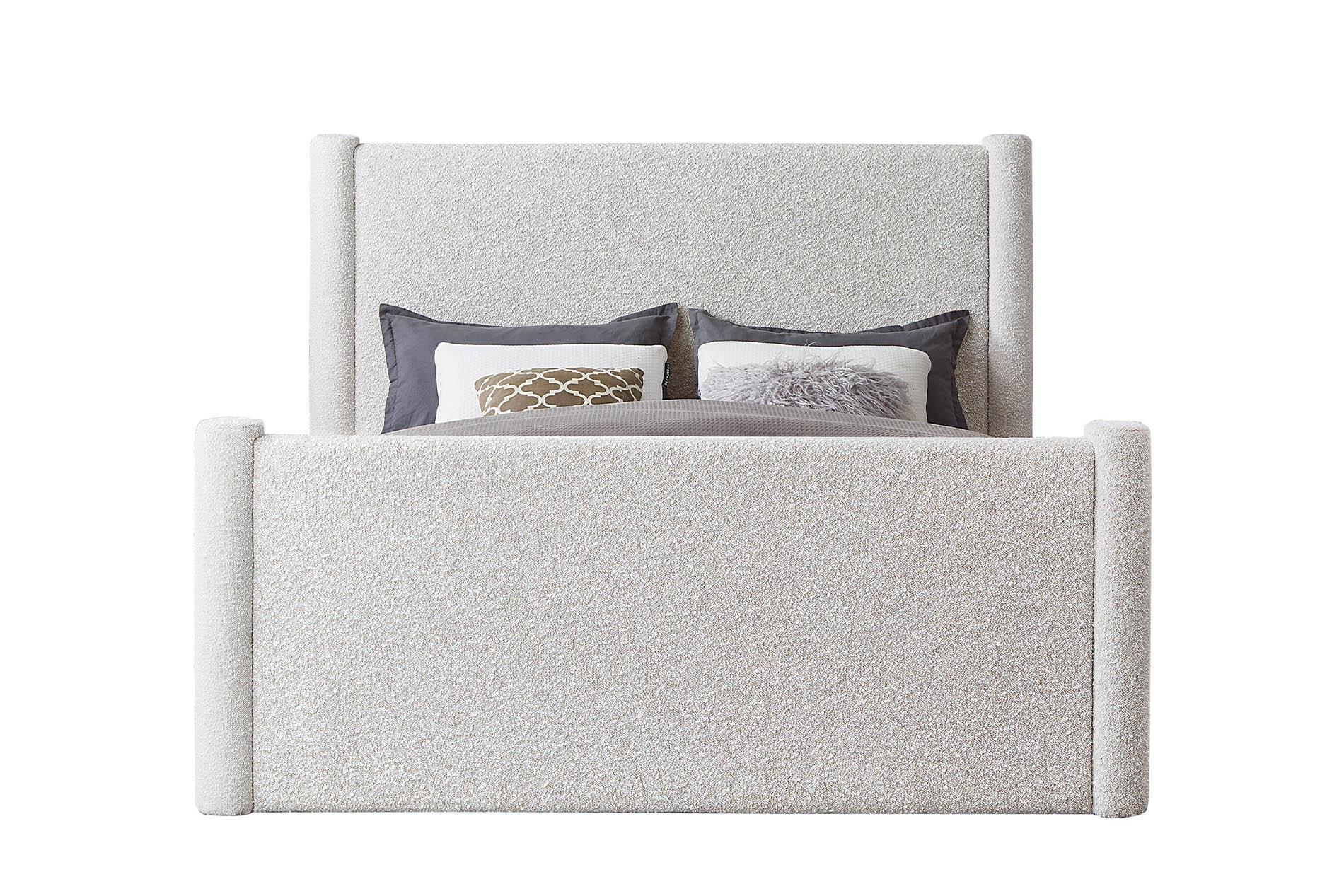 

        
Meridian Furniture ELIAS B1299Cream-F Panel Bed Cream Boucle 094308309552
