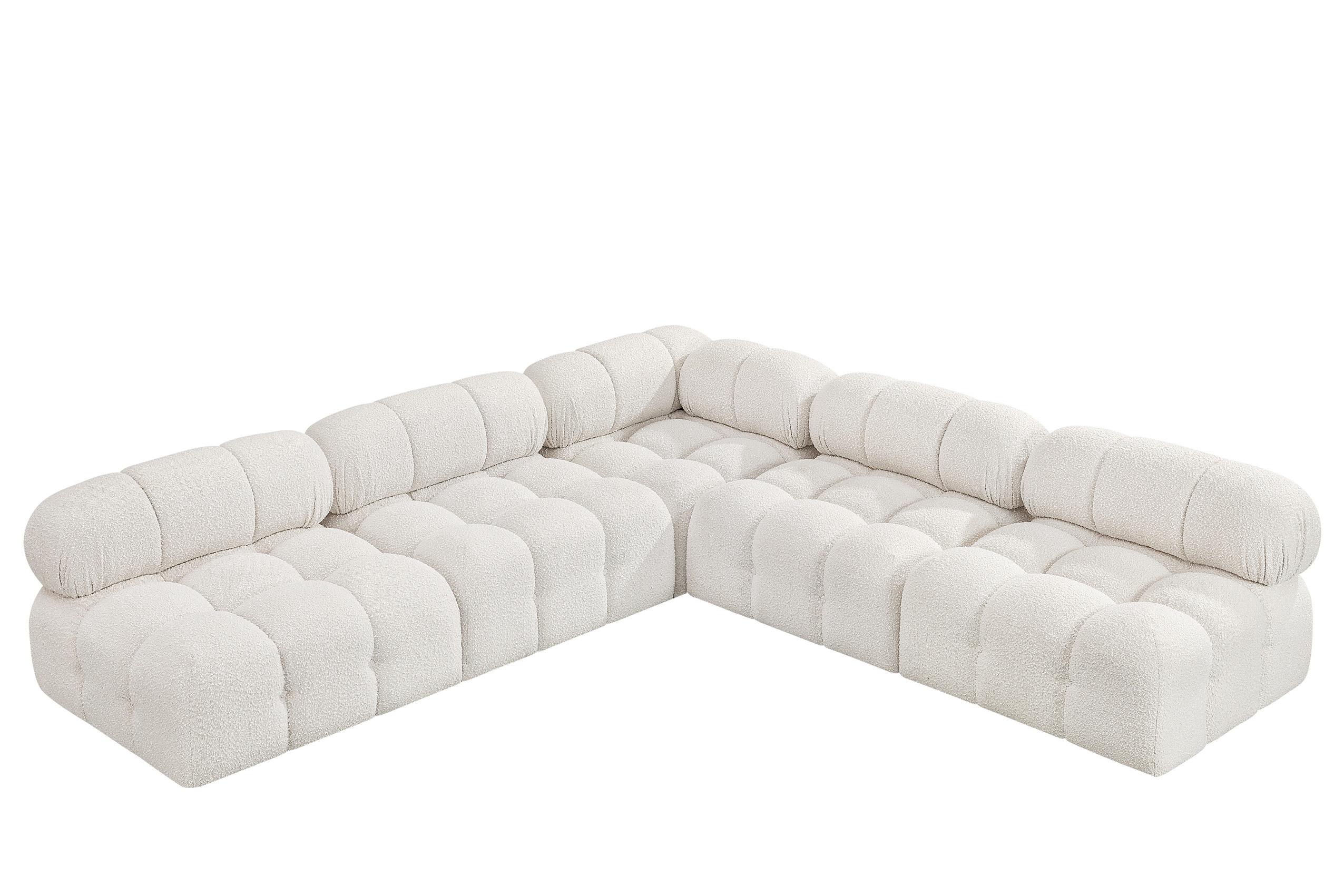

        
Meridian Furniture AMES 611Cream-Sec5C Modular Sectional Cream Boucle 094308303109
