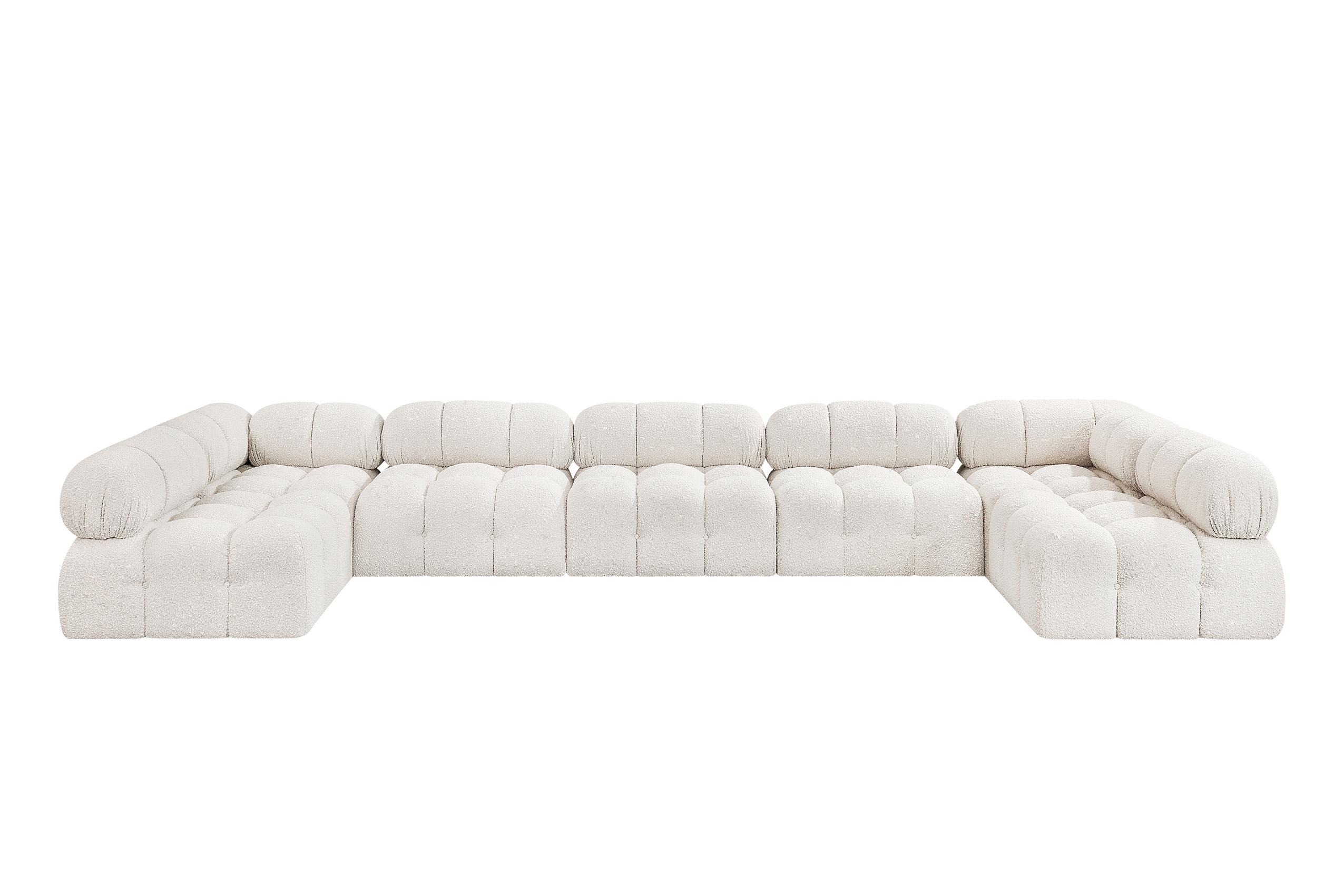 

        
Meridian Furniture AMES 611Cream-Sec7A Modular Sectional Cream Boucle 094308303505
